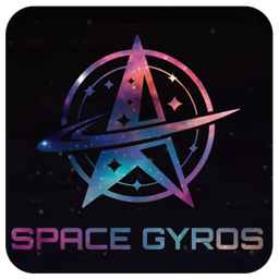 Space Gyros logo.